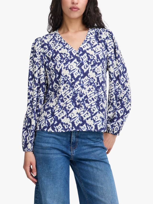 Топ Vera Diamond Ikat ICHI, Blue/Multi
Топ Vera Diamond Ikat ICHI, Blue/Multi