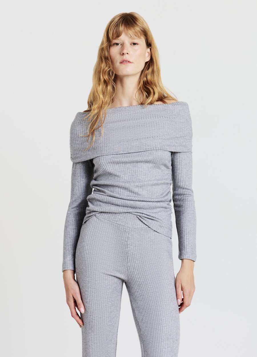 Топ Calliope A SPALLE SCOPERTE, Grigio Melange/Mottled Grey
Топ Calliope A SPALLE SCOPERTE, Grigio Melange/Mottled Grey