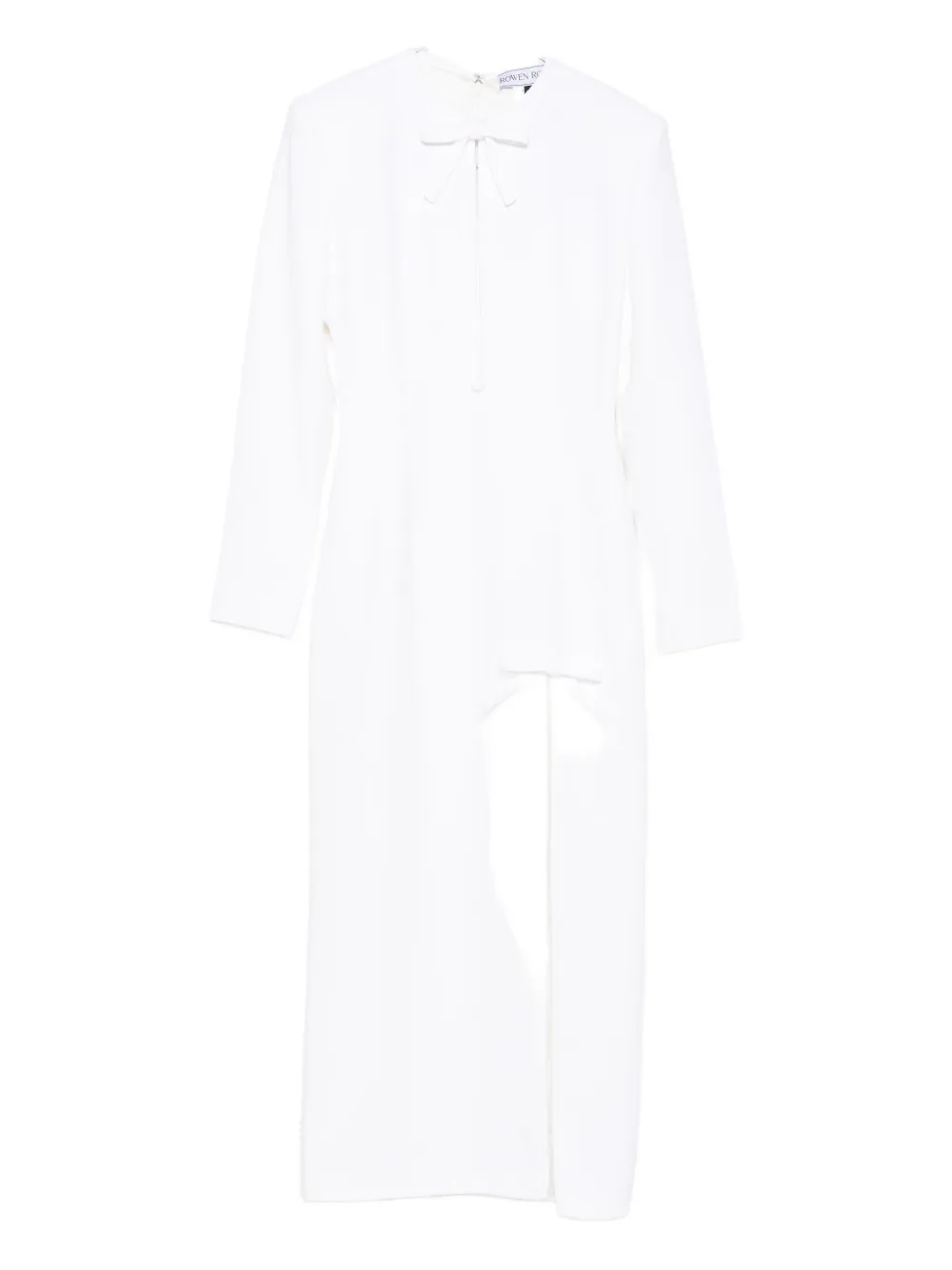 Платье макси с бантом и разрезами по бокам Rowen Rose, белый
Платье макси с бантом и разрезами по бокам Rowen Rose, белый