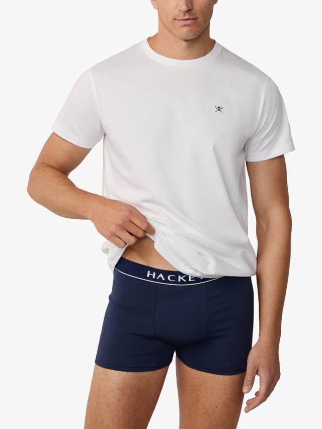 Плавки из хлопчатобумажной смеси Hackett London, темно-синий
Плавки из хлопчатобумажной смеси Hackett London, темно-синий