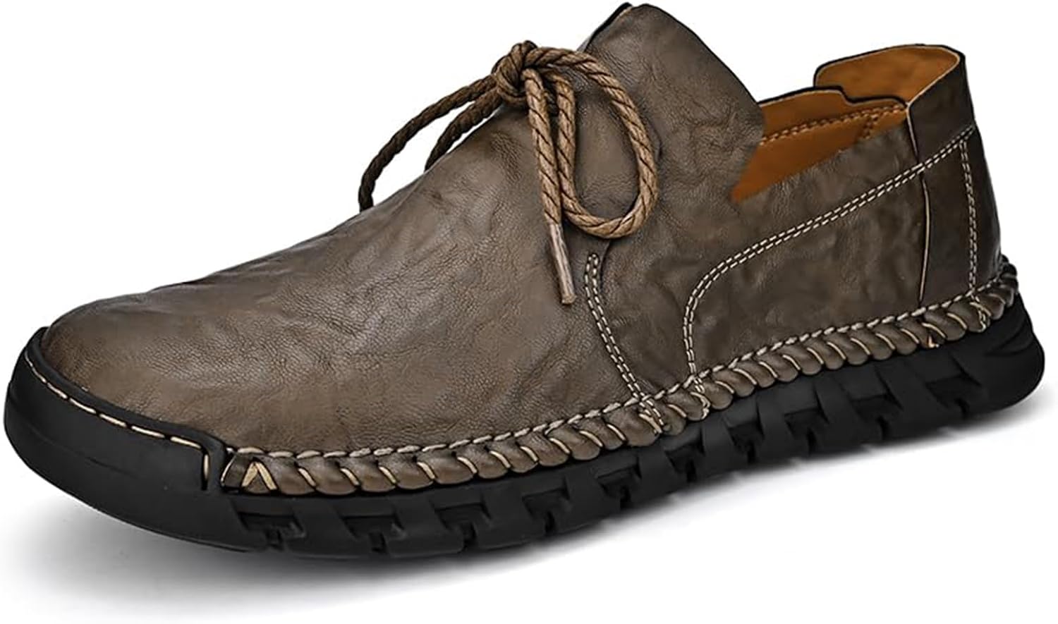 Мужские повседневные кожаные лоферы без шнурков, деловые туфли для ходьбы, легкие удобные кроссовки и прогулок на улице Generic, коричневый
Мужские повседневные кожаные лоферы без шнурков, деловые туфли для ходьбы, легкие удобные кроссовки и прогулок на улице Generic, коричневый