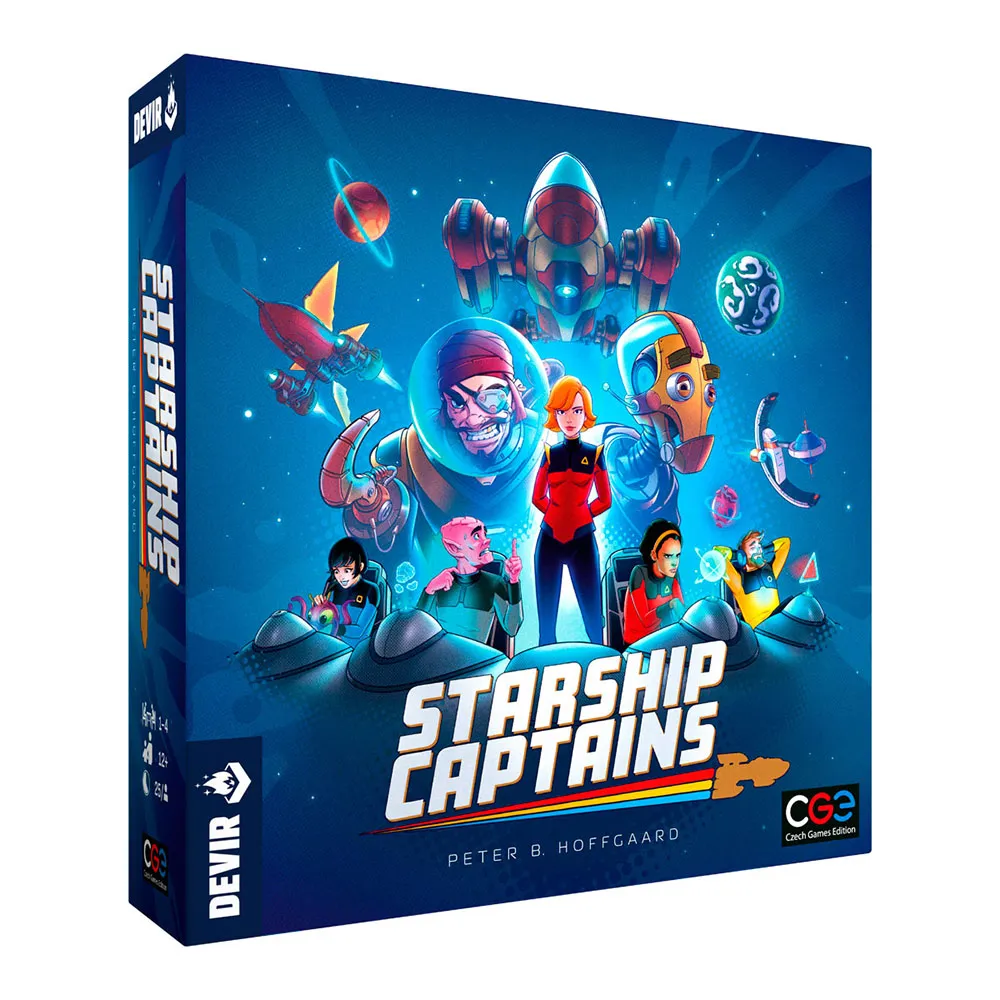 Детская настольная игра Devir Starship Captains, золотой
Детская настольная игра Devir Starship Captains, золотой