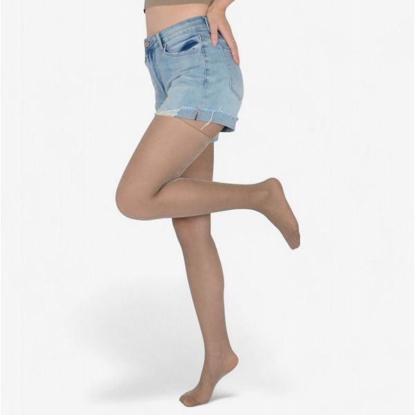 Женские блестящие полупрозрачные колготки 2 пары с эластичной посадкой и нежным мерцанием Anna-Kaci, Coffee
Женские блестящие полупрозрачные колготки 2 пары с эластичной посадкой и нежным мерцанием Anna-Kaci, Coffee