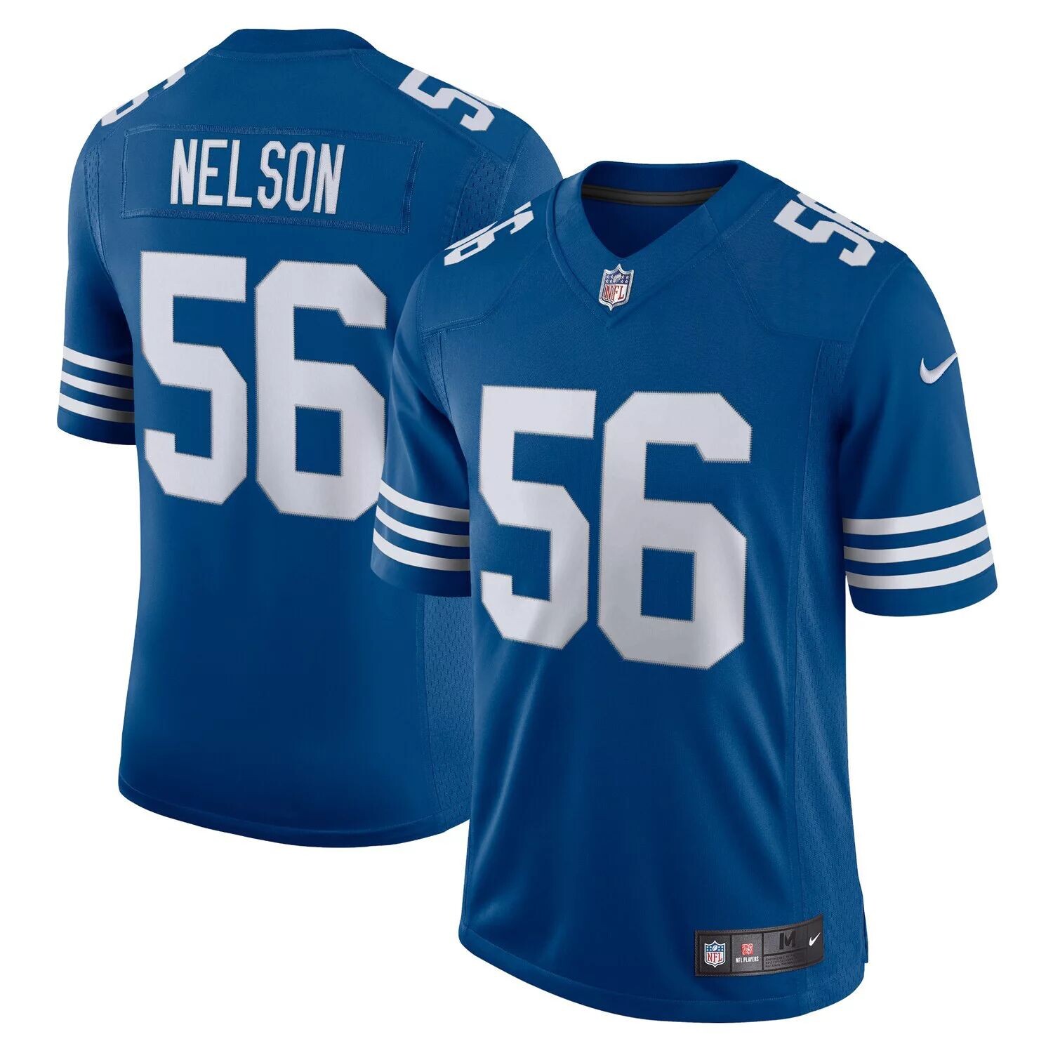Мужская майка Quenton Nelson Royal Indianapolis Colts Alternate Vapor Limited Nike
Мужская майка Quenton Nelson Royal Indianapolis Colts Alternate Vapor Limited Nike