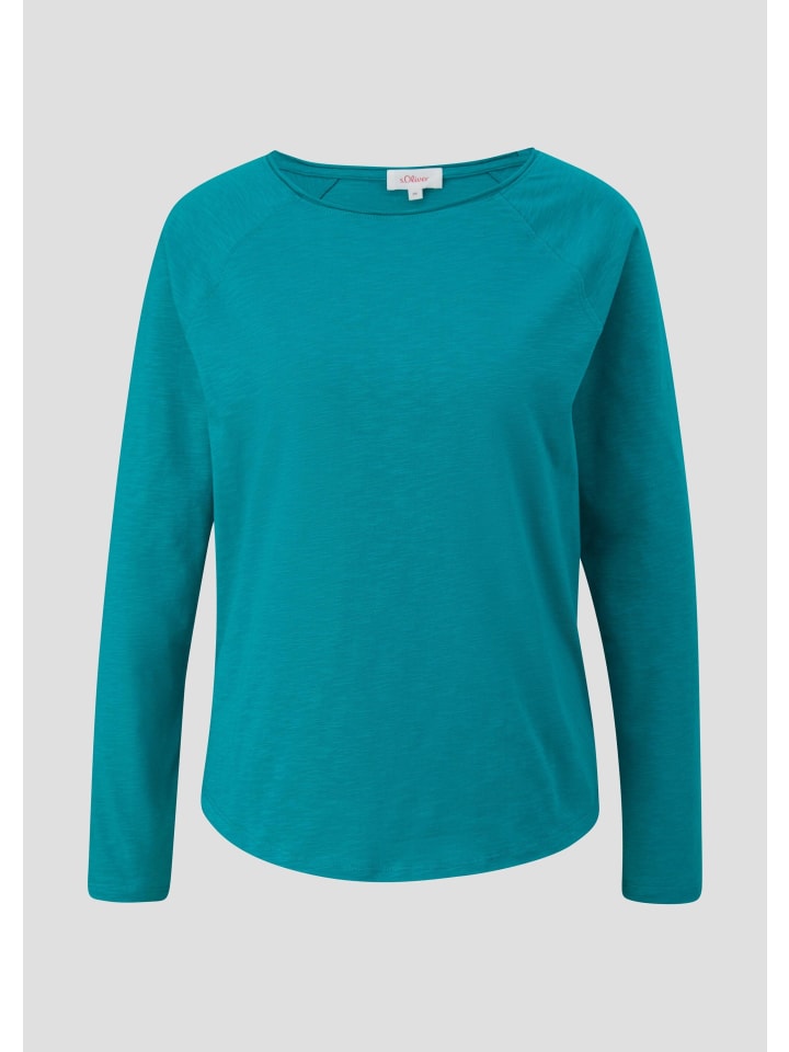s.Oliver Лонгслив цвета 6680_бирюзовый
s.Oliver Лонгслив цвета 6680_бирюзовый