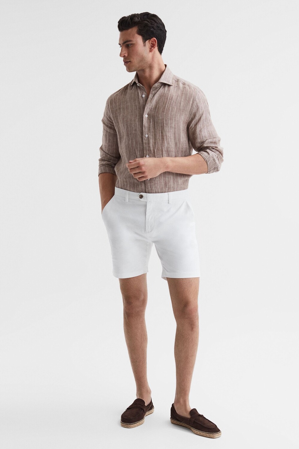 Шорты-чиносы Wicket S короткой длины в повседневном стиле Reiss, белый
Шорты-чиносы Wicket S короткой длины в повседневном стиле Reiss, белый