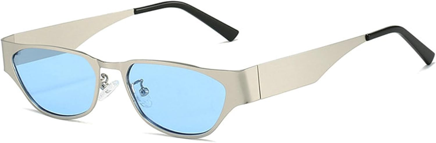 Женские солнцезащитные очки "кошачий глаз" маленького размера, винтажные солнцезащитные очки в стиле Y2K, мужские солнцезащитные очки с металлическим градиентом, черные панк-очки helena, C4
Женские солнцезащитные очки "кошачий глаз" маленького размера, винтажные солнцезащитные очки в стиле Y2K, мужские солнцезащитные очки с металлическим градиентом, черные панк-очки helena, C4