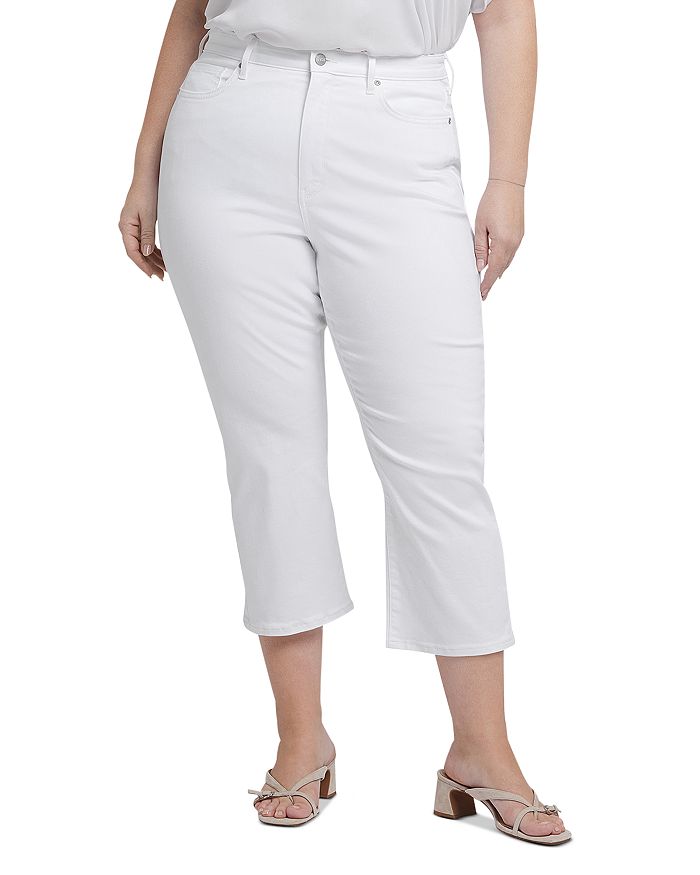 Джинсы-капри Joni с высокой посадкой и свободным кроем NYDJ Plus, белый
Джинсы-капри Joni с высокой посадкой и свободным кроем NYDJ Plus, белый