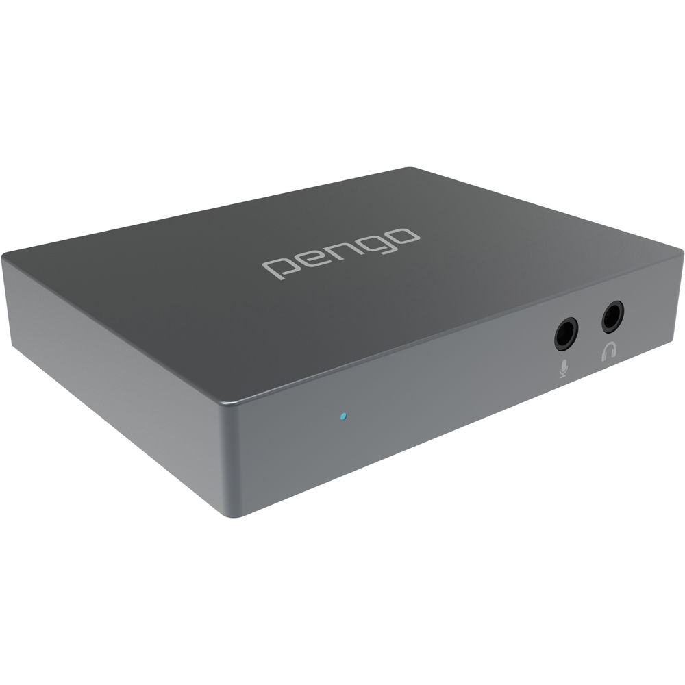 Видеозахват Pengo Technology 4K HDMI - USB 3.0 (титаново-серый)
Видеозахват Pengo Technology 4K HDMI - USB 3.0 (титаново-серый)