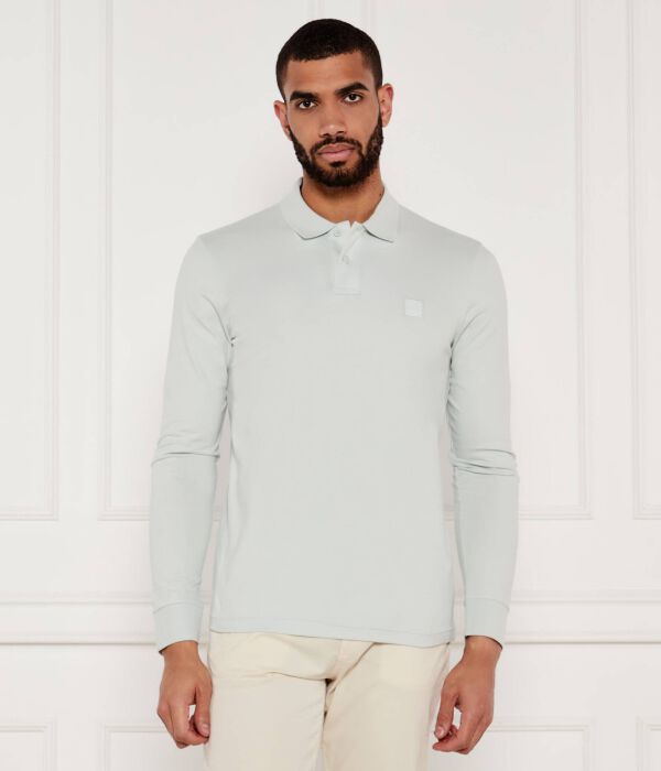 Рубашка поло прохожий Slim fit Boss Orange, серый
Рубашка поло прохожий Slim fit Boss Orange, серый