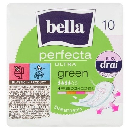 Гигиенические прокладки Bella Perfecta Ultra Green, 10 шт.
Гигиенические прокладки Bella Perfecta Ultra Green, 10 шт.