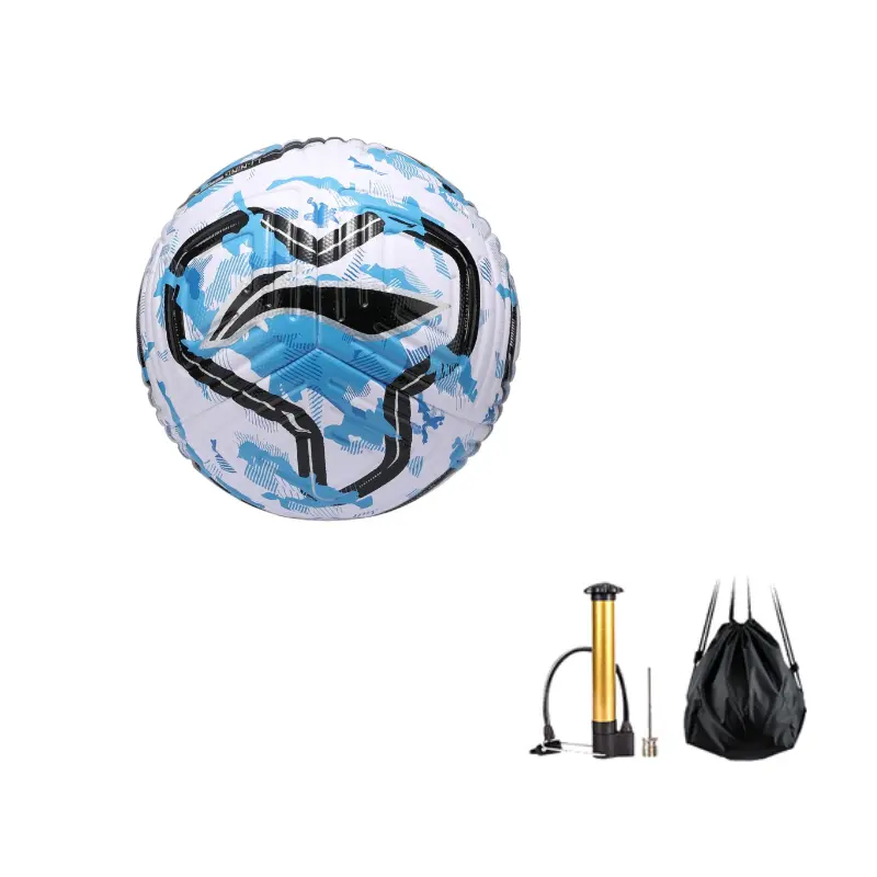 LINING Размер 5 футбольный мяч TPU бесшовный термосклеивание Unisex белый черный синий
LINING Размер 5 футбольный мяч TPU бесшовный термосклеивание Unisex белый черный синий