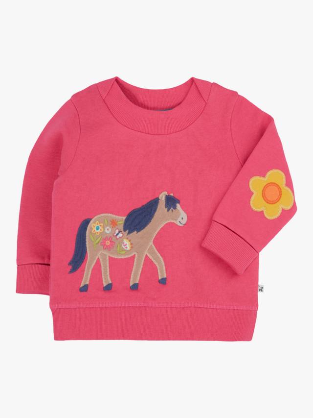 Детский джемпер с удобной застежкой Frugi, Rose/Horse
Детский джемпер с удобной застежкой Frugi, Rose/Horse