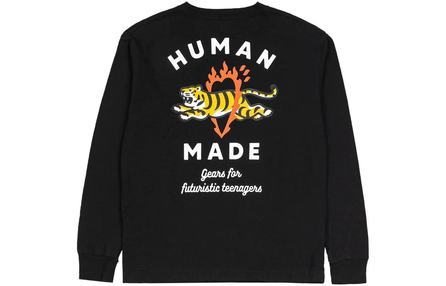Графический лонгслив HUMAN MADE, черный
Графический лонгслив HUMAN MADE, черный
