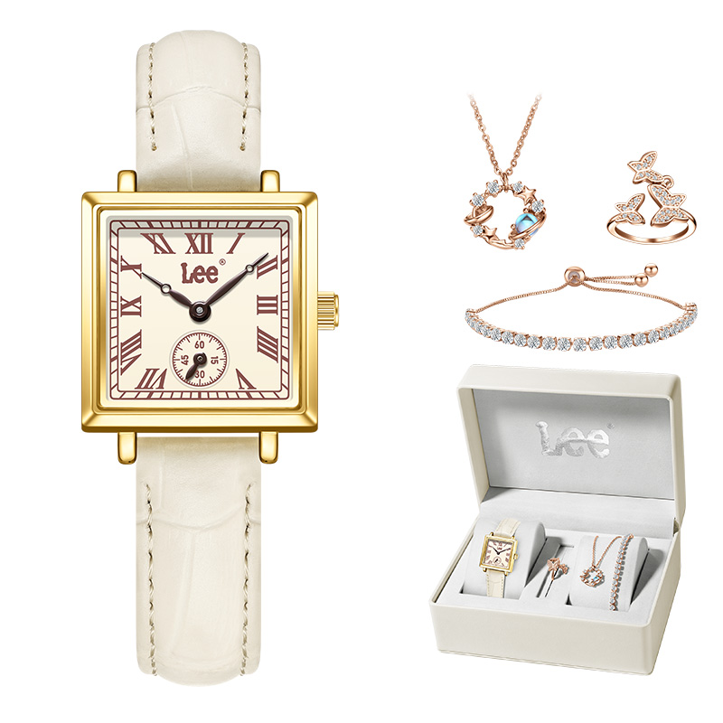 Lee Часы Wrist Watch Quartz Movement Genuine Leather Strap Beige Watch Dial Women's Watch Holiday Classic Box Gift, 69LEF-M497ASL9-95SY-LH
Lee Часы Wrist Watch Quartz Movement Genuine Leather Strap Beige Watch Dial Women's Watch Holiday Classic Box Gift, 69LEF-M497ASL9-95SY-LH