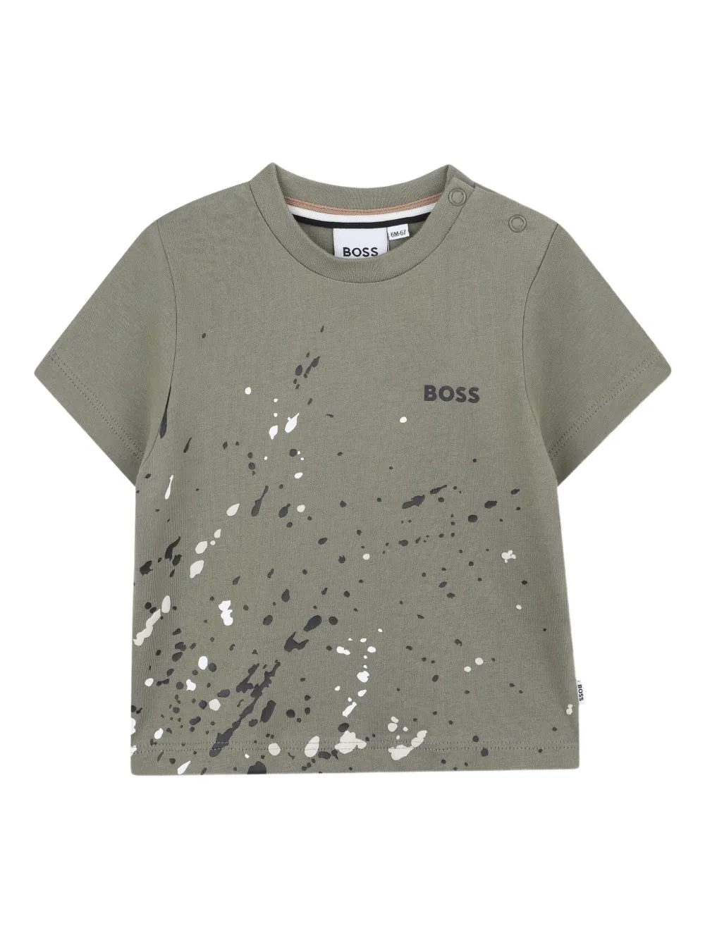 Футболка с эффектом разбрызганной краски BOSS Kidswear, зеленый
Футболка с эффектом разбрызганной краски BOSS Kidswear, зеленый