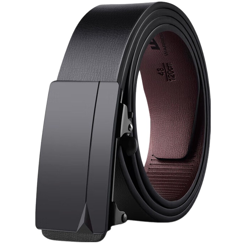 WARRIOR Кожаный ремень без пряжки с автоматической застёжкой, Black
WARRIOR Кожаный ремень без пряжки с автоматической застёжкой, Black