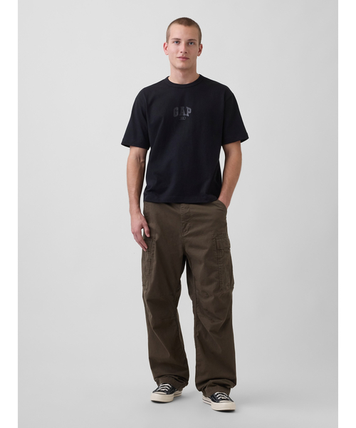 Укороченная футболка свободного кроя, плотная ткань GAP 1969, желтый
Укороченная футболка свободного кроя, плотная ткань GAP 1969, желтый