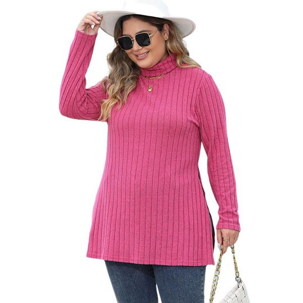 Топ с длинными рукавами и разрезом для женщин plus size Yesfashion, Rose Red
Топ с длинными рукавами и разрезом для женщин plus size Yesfashion, Rose Red