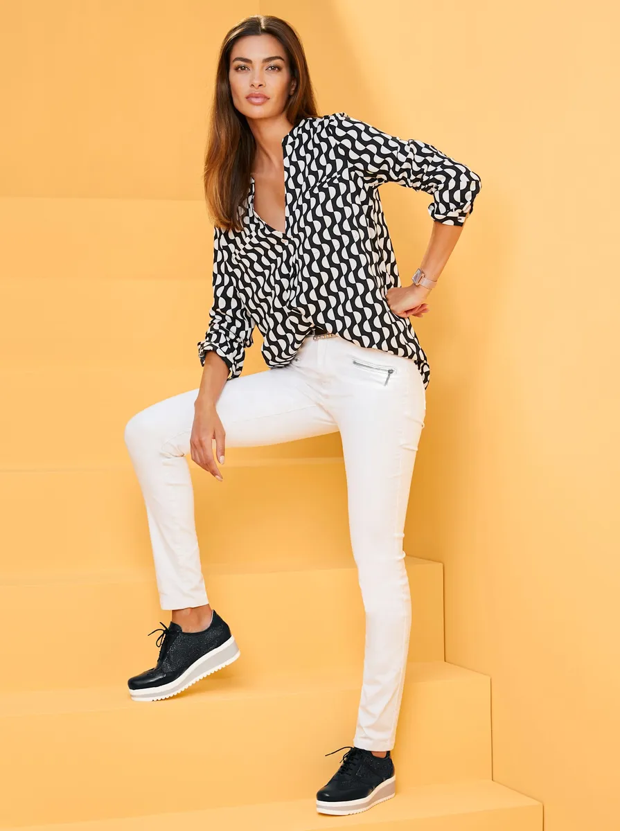 Блузка-комбинация RICK CARDONA by Heine, бежевый
Блузка-комбинация RICK CARDONA by Heine, бежевый