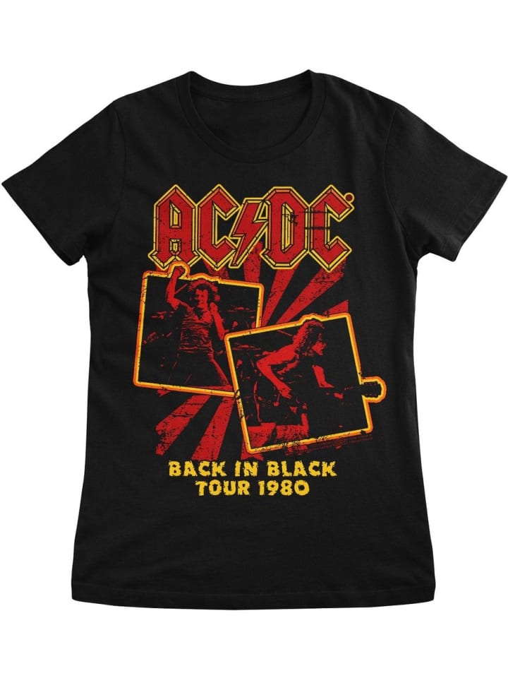 Футболка Back In Black Tour 1980 Girly Tee AC/DC, черный
Футболка Back In Black Tour 1980 Girly Tee AC/DC, черный