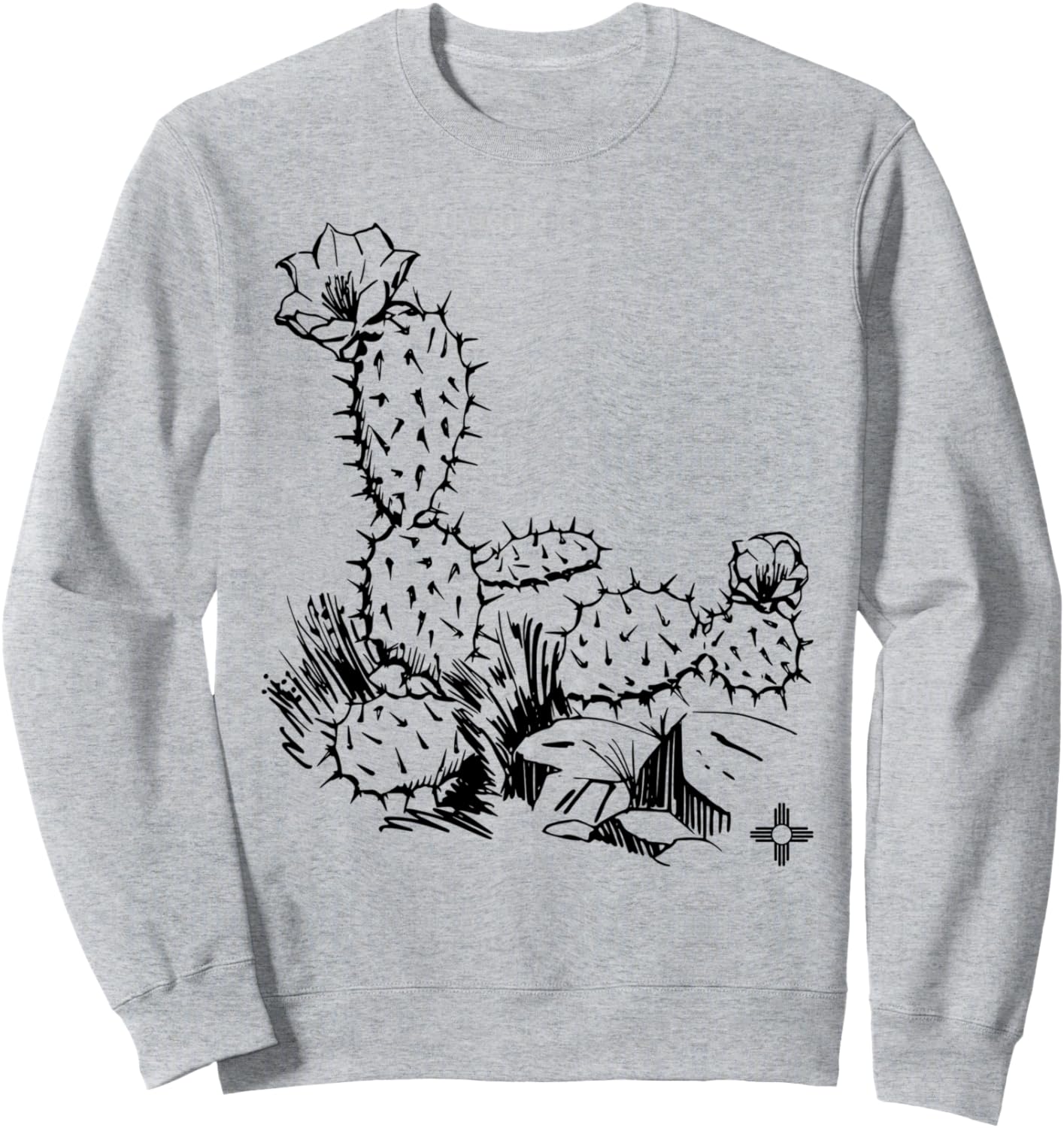 Толстовка с изображением азиатских символов и кактусов из Нью-Мексико New Mexico Gifts By Mcma, серый
Толстовка с изображением азиатских символов и кактусов из Нью-Мексико New Mexico Gifts By Mcma, серый