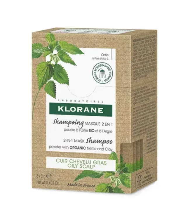 Шампунь-маска Клоране 2 в 1 отшелушивающем порошке галангала для жирных волос Klorane
Шампунь-маска Клоране 2 в 1 отшелушивающем порошке галангала для жирных волос Klorane
