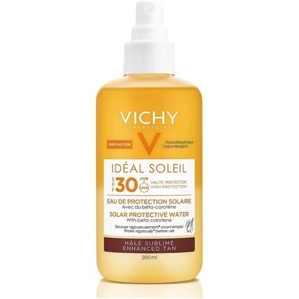 Ideal Soleil Солнцезащитная вода для загара Spf30, 200 мл, Vichy
Ideal Soleil Солнцезащитная вода для загара Spf30, 200 мл, Vichy