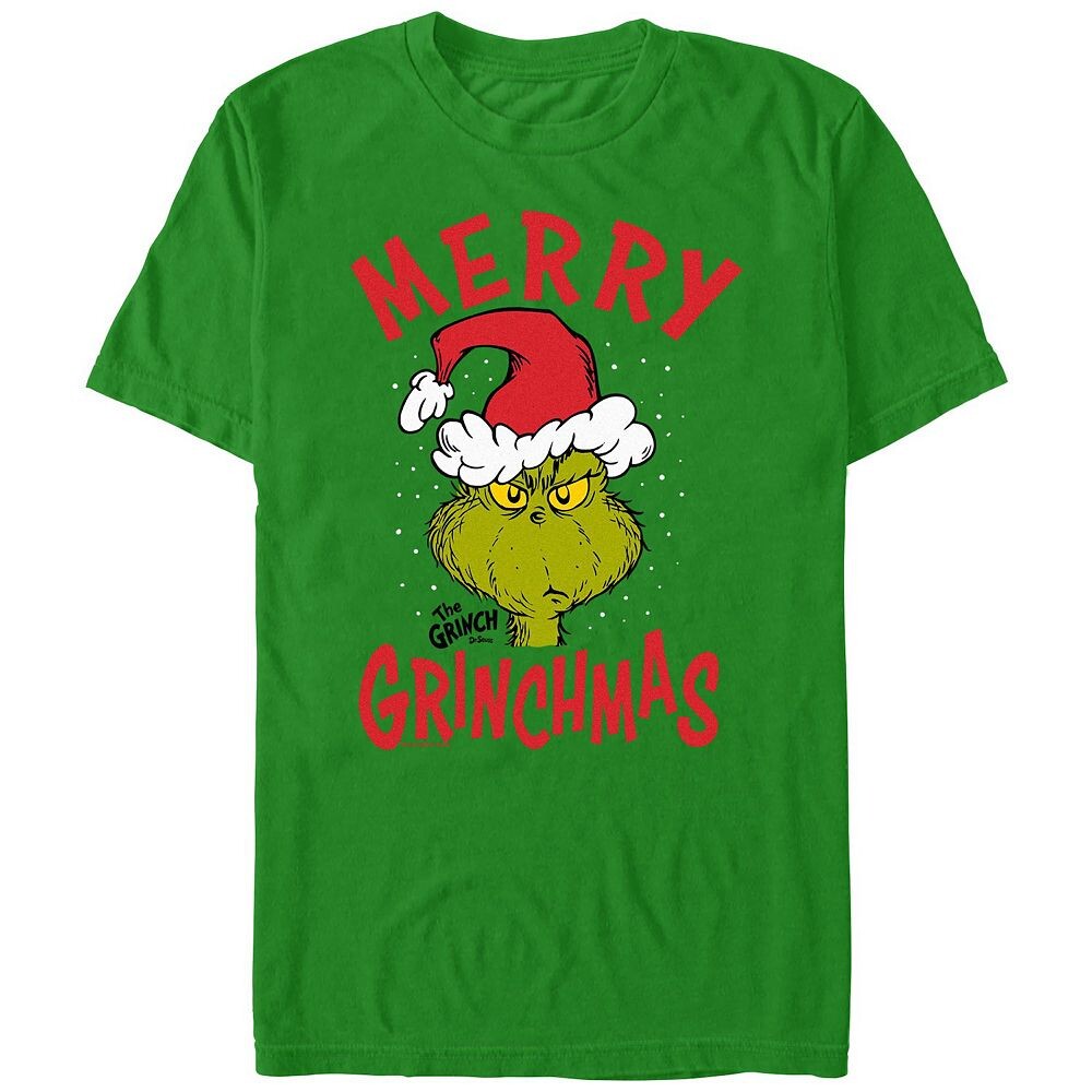 Футболка Big & Tall Dr. Seuss The Grinch с рождественским рисунком Licensed Character, цвет Kelly
Футболка Big & Tall Dr. Seuss The Grinch с рождественским рисунком Licensed Character, цвет Kelly