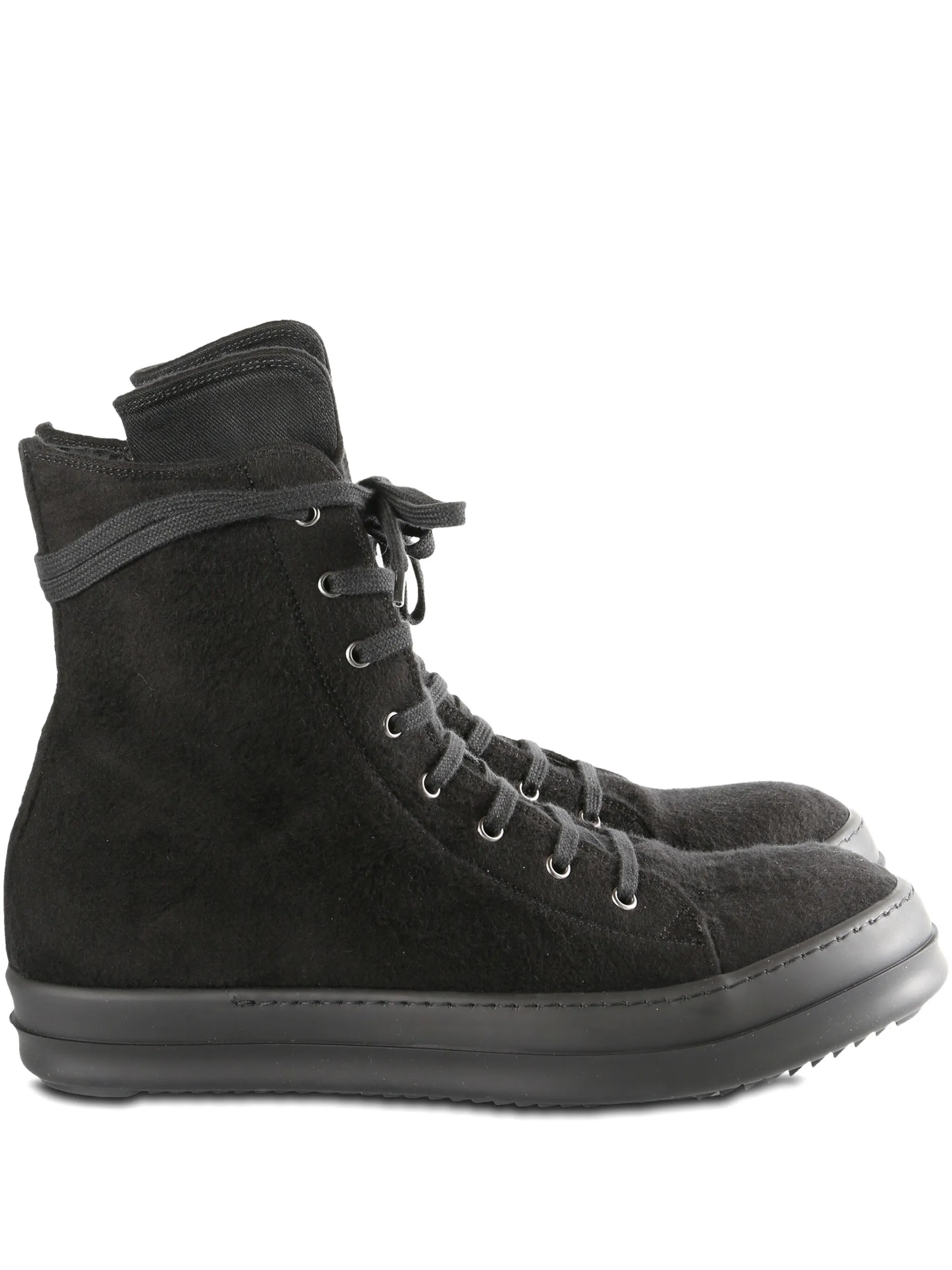 Высокие кроссовки с матовым эффектом Rick Owens Drkshdw, черный
Высокие кроссовки с матовым эффектом Rick Owens Drkshdw, черный