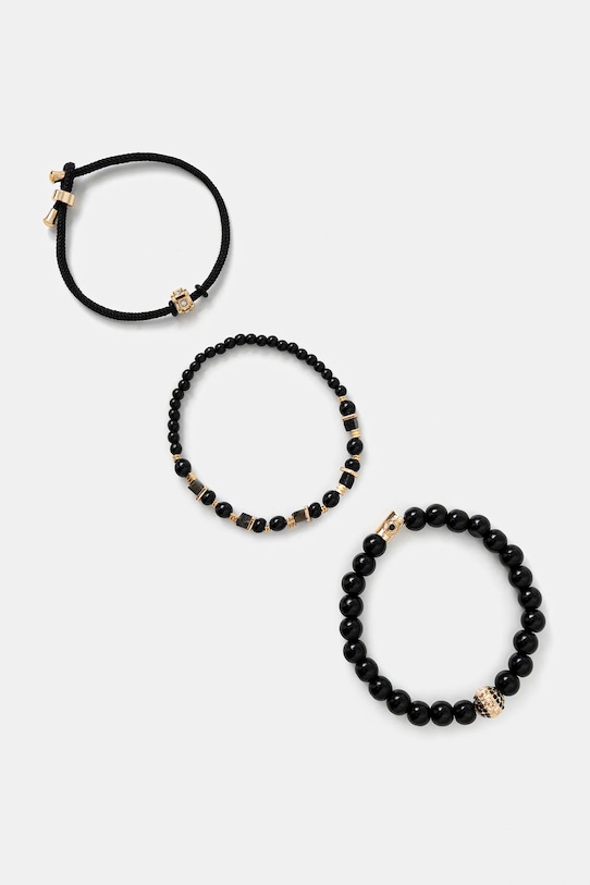 Набор из 3 браслетов Aldo, черный
Набор из 3 браслетов Aldo, черный