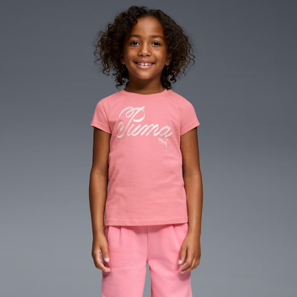 Футболка из хлопкового джерси для больших детей Bow Society Puma, розовый
Футболка из хлопкового джерси для больших детей Bow Society Puma, розовый