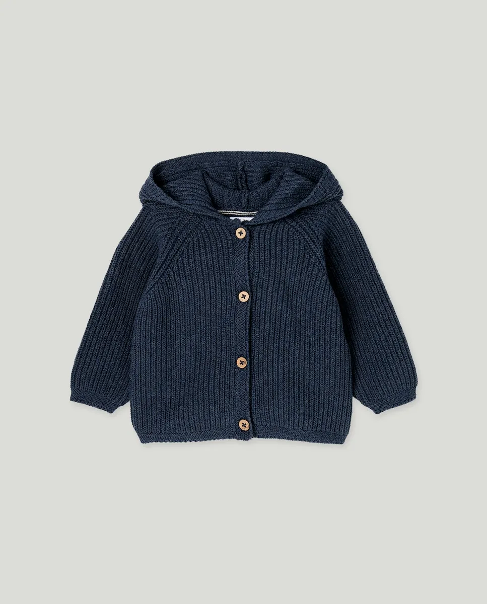 Однотонная вязаная кофта для маленького мальчика Baby El Corte Inglés, темно-синий
Однотонная вязаная кофта для маленького мальчика Baby El Corte Inglés, темно-синий