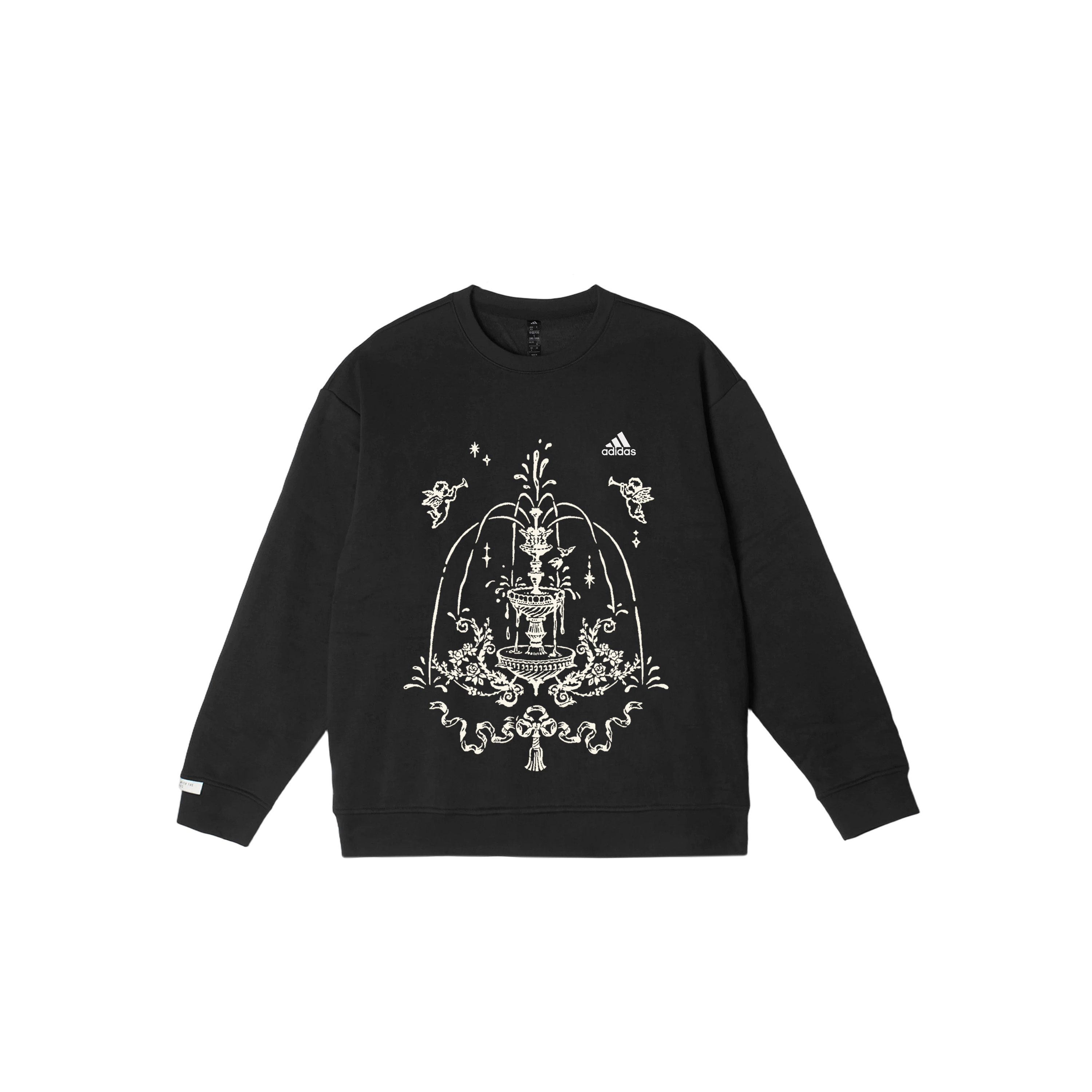 Adidas Толстовка LABEL унисекс, черная
Adidas Толстовка LABEL унисекс, черная