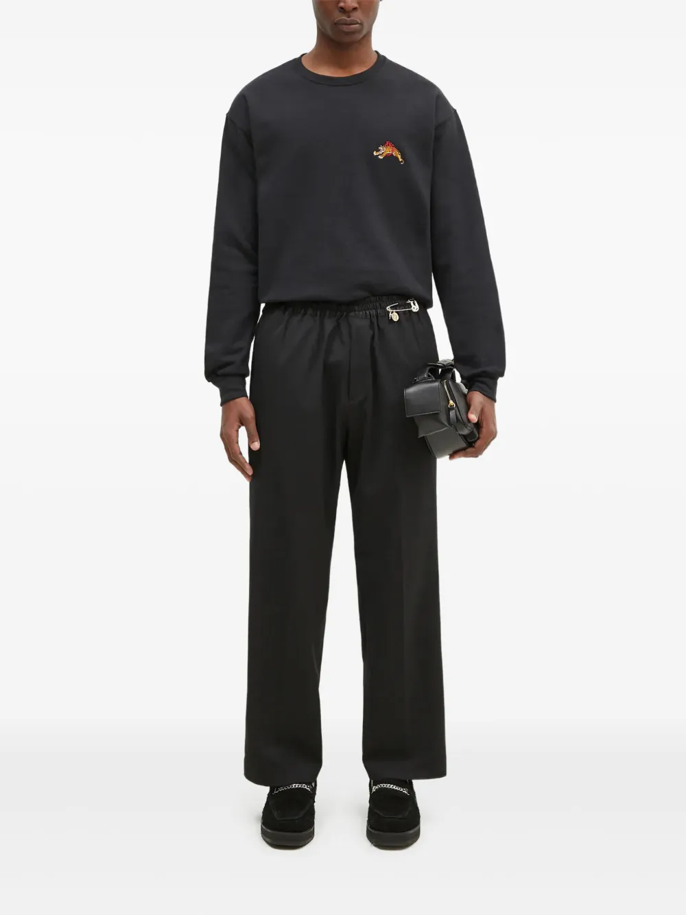 Толстовка с вышивкой из коллаборации с Tim Lehi WACKO MARIA, черный
Толстовка с вышивкой из коллаборации с Tim Lehi WACKO MARIA, черный