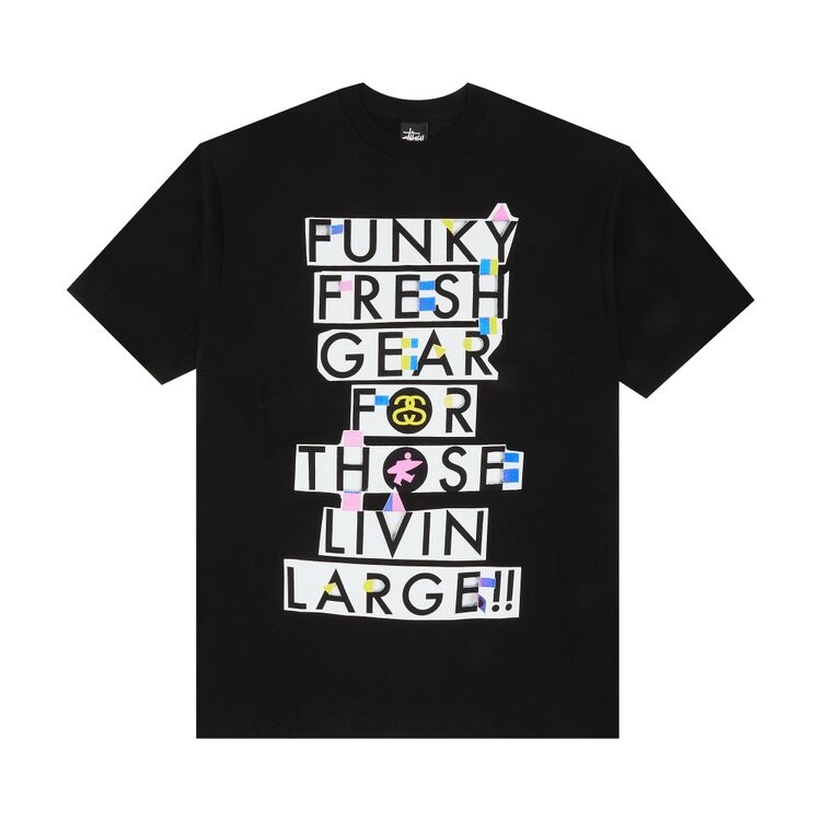Футболка Stussy Funky Fresh Gear For Those Livin Large!! 'Black', черный
Футболка Stussy Funky Fresh Gear For Those Livin Large!! 'Black', черный