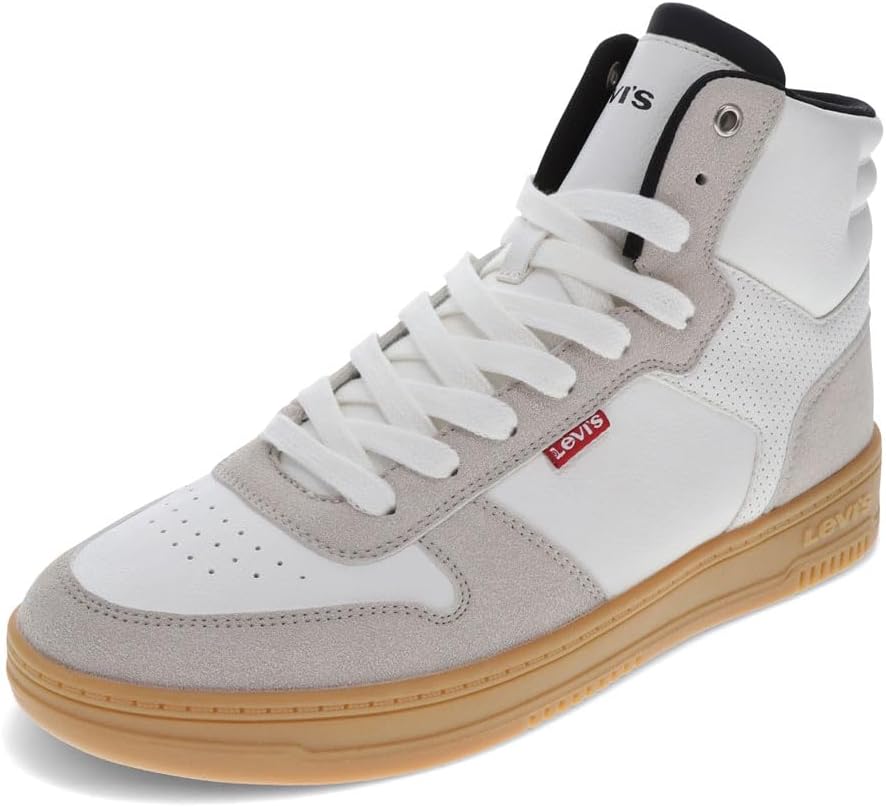 Мужские кроссовки Levi's Drive Hi 2, Winter White/Gum
Мужские кроссовки Levi's Drive Hi 2, Winter White/Gum
