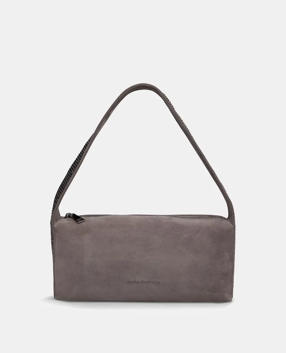 Сумка на плечо в стиле багет со стразами Alma en Pena, серый
Сумка на плечо в стиле багет со стразами Alma en Pena, серый
