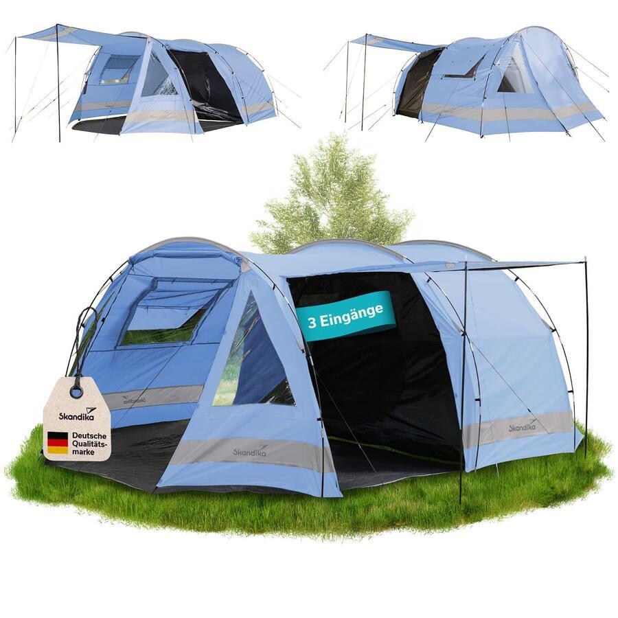 SKANDIKA Палатка Kambo 6 туннельная со спальным местом на 6 человек, антрацитово-зеленый
SKANDIKA Палатка Kambo 6 туннельная со спальным местом на 6 человек, антрацитово-зеленый