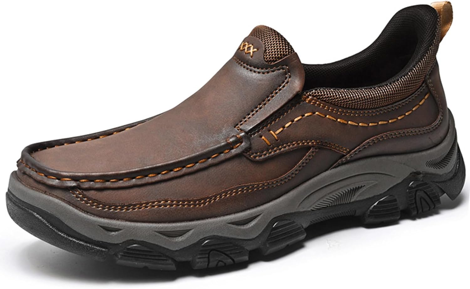 Мужские слипоны в лоферах, ручная прошивка, удобные кожаные повседневные прогулочные туфли для работы, офиса, наряда и улицы Mviobuy, коричневый
Мужские слипоны в лоферах, ручная прошивка, удобные кожаные повседневные прогулочные туфли для работы, офиса, наряда и улицы Mviobuy, коричневый