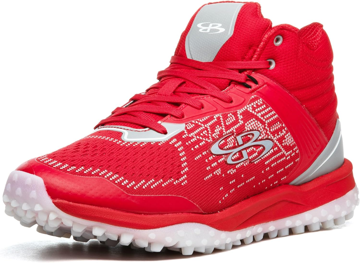 Мужские футбольные кроссовки Boombah Viper Pureknit Turf Mid - Статус - Разнообразие цветов - Разные размеры, красный/серый
Мужские футбольные кроссовки Boombah Viper Pureknit Turf Mid - Статус - Разнообразие цветов - Разные размеры, красный/серый