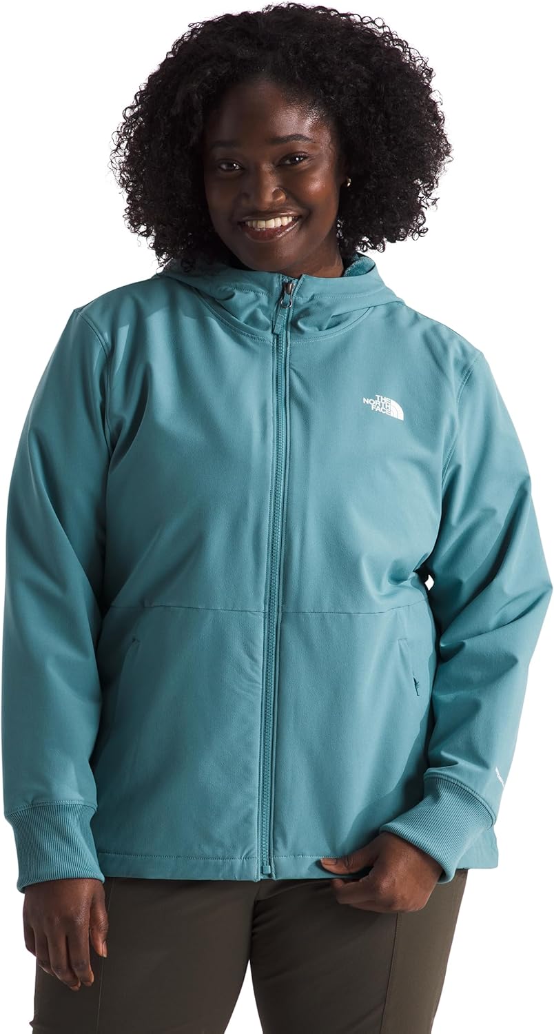 The North Face Женская куртка-толстовка Shelbe из флиса Raschel с капюшоном, Algae Blue 
The North Face Женская куртка-толстовка Shelbe из флиса Raschel с капюшоном, Algae Blue