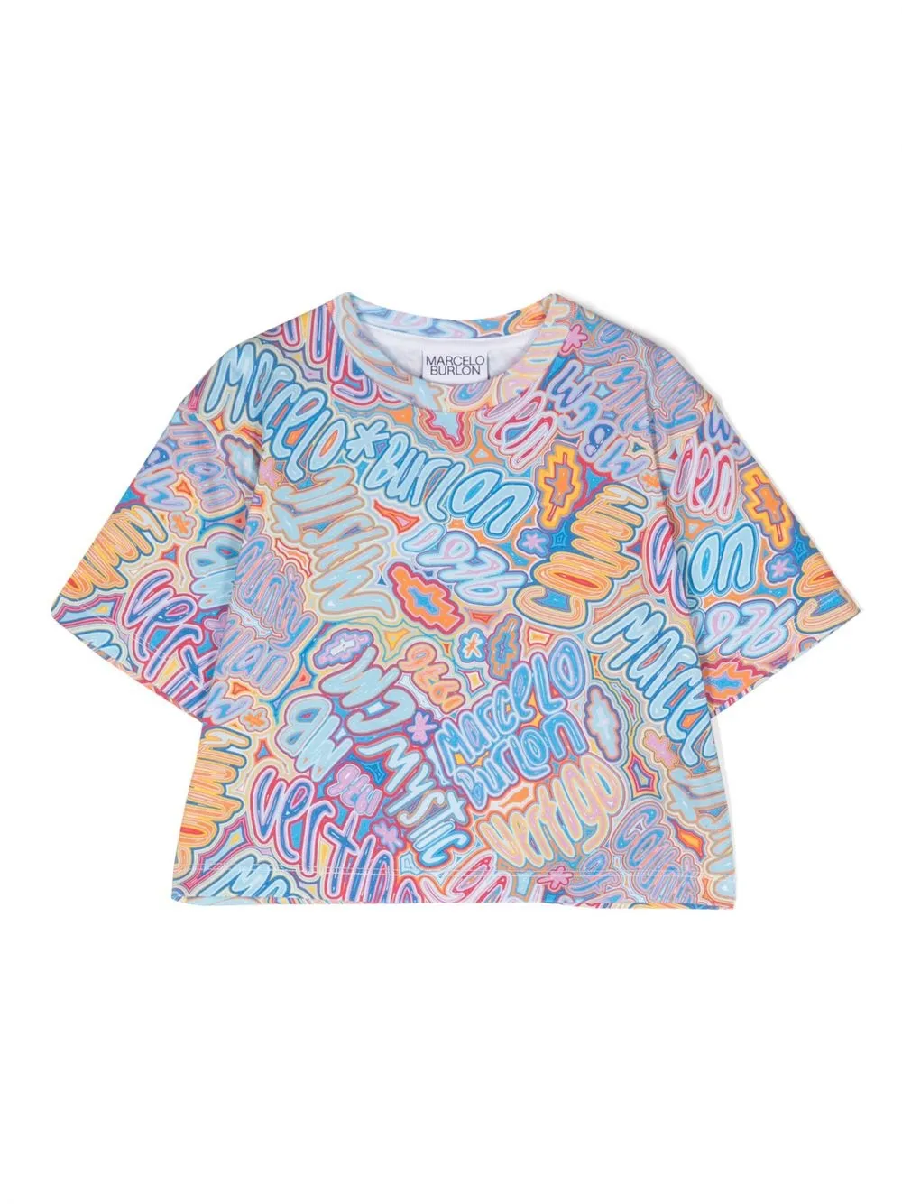 Укороченный топ с логотипом Marcelo Burlon County Of Milan Kids, синий
Укороченный топ с логотипом Marcelo Burlon County Of Milan Kids, синий