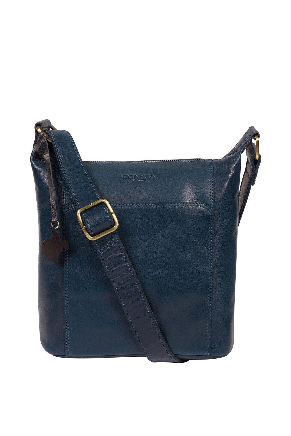 Кожаная сумка через плечо 'Yasmin' Conkca London, синий
Кожаная сумка через плечо 'Yasmin' Conkca London, синий