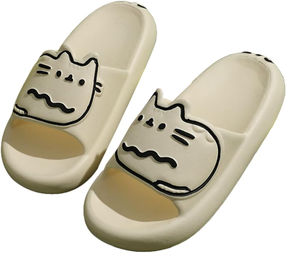 Уютные тапочки на платформе для женщин и мужчин с очаровательным кошачьим рисунком, мягкие, нескользящие, для спальни, душа, бассейна, 2025 год Emgill, белый
Уютные тапочки на платформе для женщин и мужчин с очаровательным кошачьим рисунком, мягкие, нескользящие, для спальни, душа, бассейна, 2025 год Emgill, белый