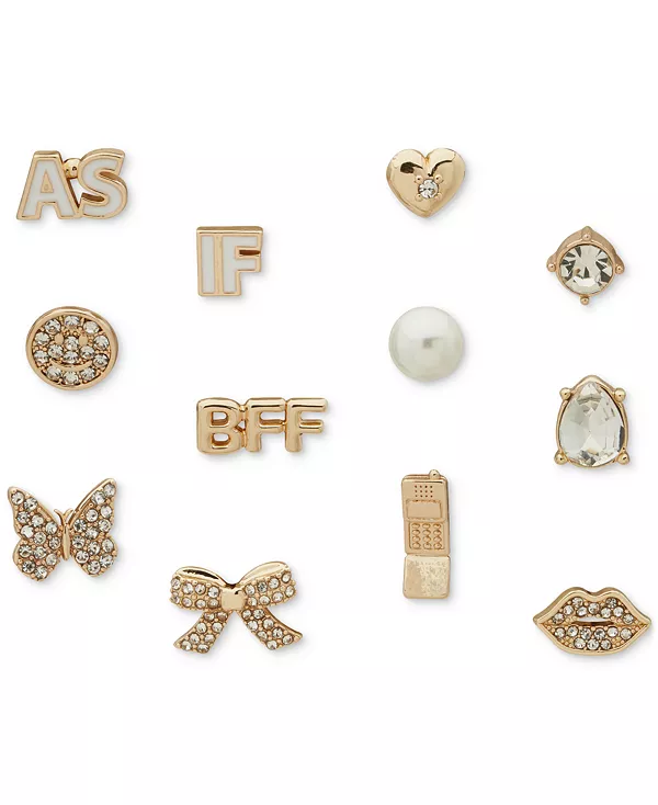 Серьги-Гвоздики из 12 золотых камней разных оттенков Clueless, silver
Серьги-Гвоздики из 12 золотых камней разных оттенков Clueless, silver