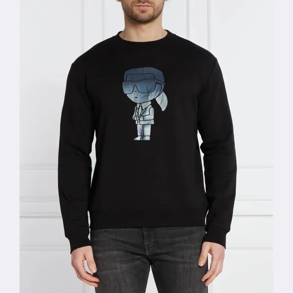 Толстовка обычного кроя Karl Lagerfeld, черный
Толстовка обычного кроя Karl Lagerfeld, черный