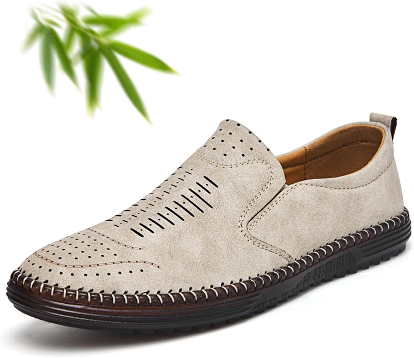 Мужские ортопедические кожаные лоферы ручной работы - дышащие, легкие повседневные туфли для прогулок, вождения и ежедневного комфорта Noworfewer, бежевый
Мужские ортопедические кожаные лоферы ручной работы - дышащие, легкие повседневные туфли для прогулок, вождения и ежедневного комфорта Noworfewer, бежевый