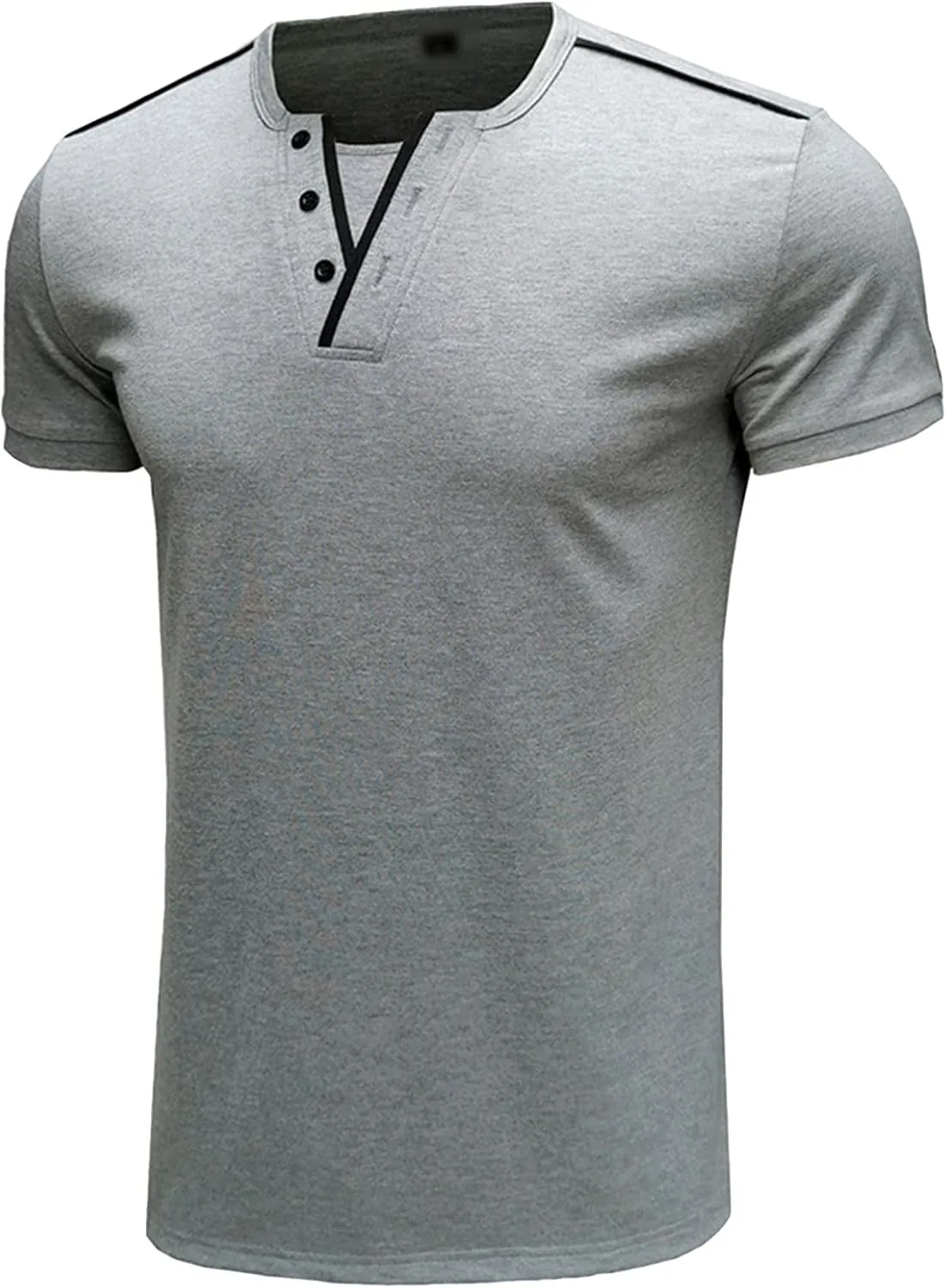 Мужская футболка с V-образным вырезом и планкой на пуговицах, Casual, Slim Fit, хлопок Maiyifu-GJ
Мужская футболка с V-образным вырезом и планкой на пуговицах, Casual, Slim Fit, хлопок Maiyifu-GJ