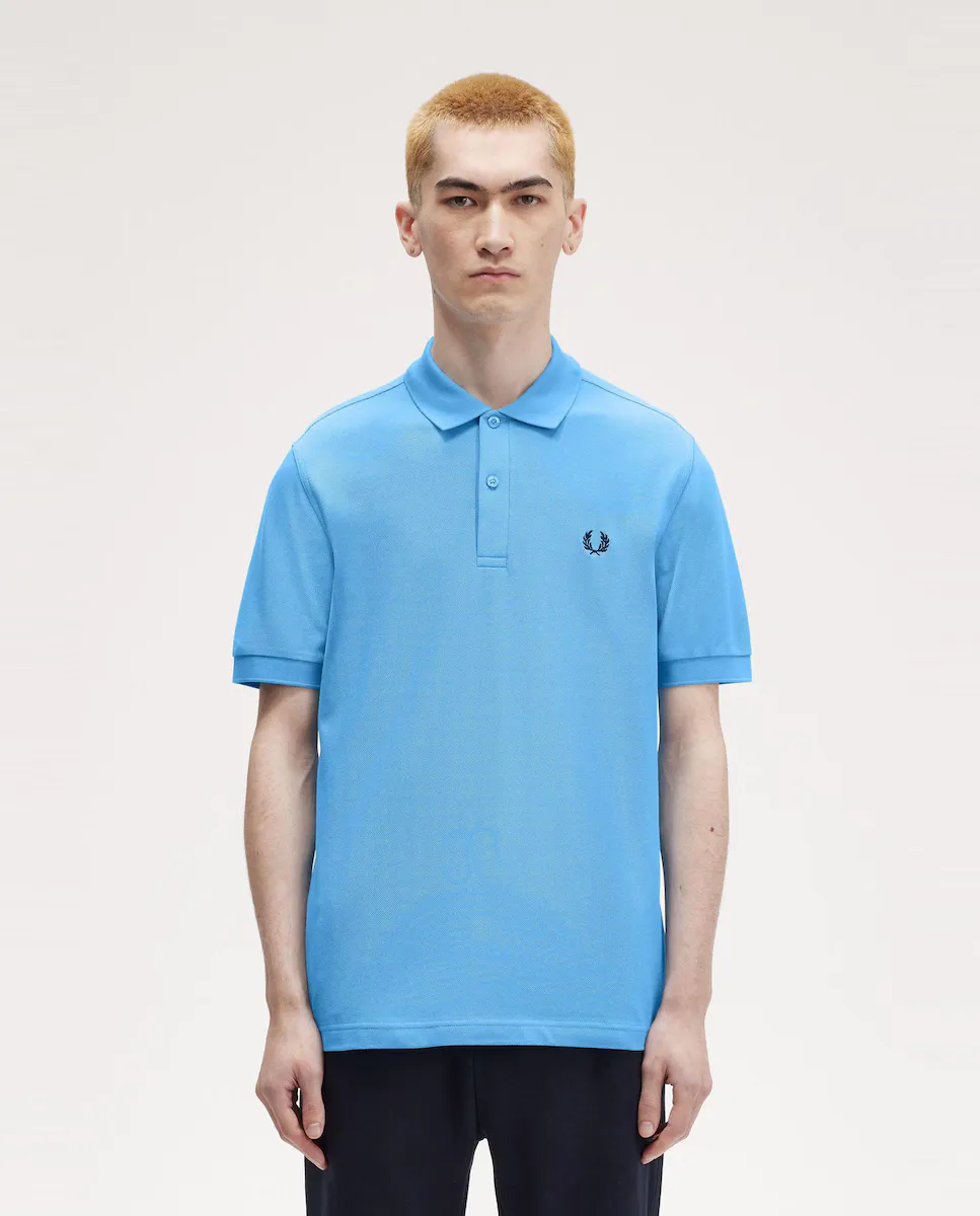 Мужская рубашка поло с короткими рукавами из хлопкового пике Fred Perry, светло-голубой
Мужская рубашка поло с короткими рукавами из хлопкового пике Fred Perry, светло-голубой